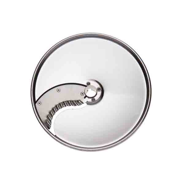 Stainless Steel Pressing/Slicing Disc With Corrugated S - Blades (Balanced) 8 mm - DS650162 - Whisk Hospitality - DS650162