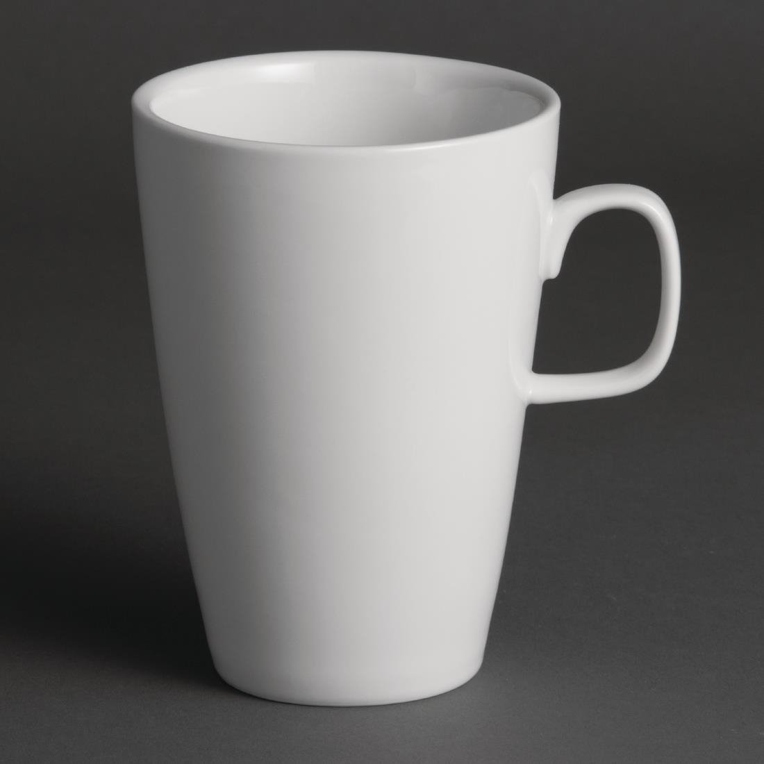 Olympia Latte Mug White - 400ml 14oz (Box 12) Y109 - Whisk Hospitality - Y109