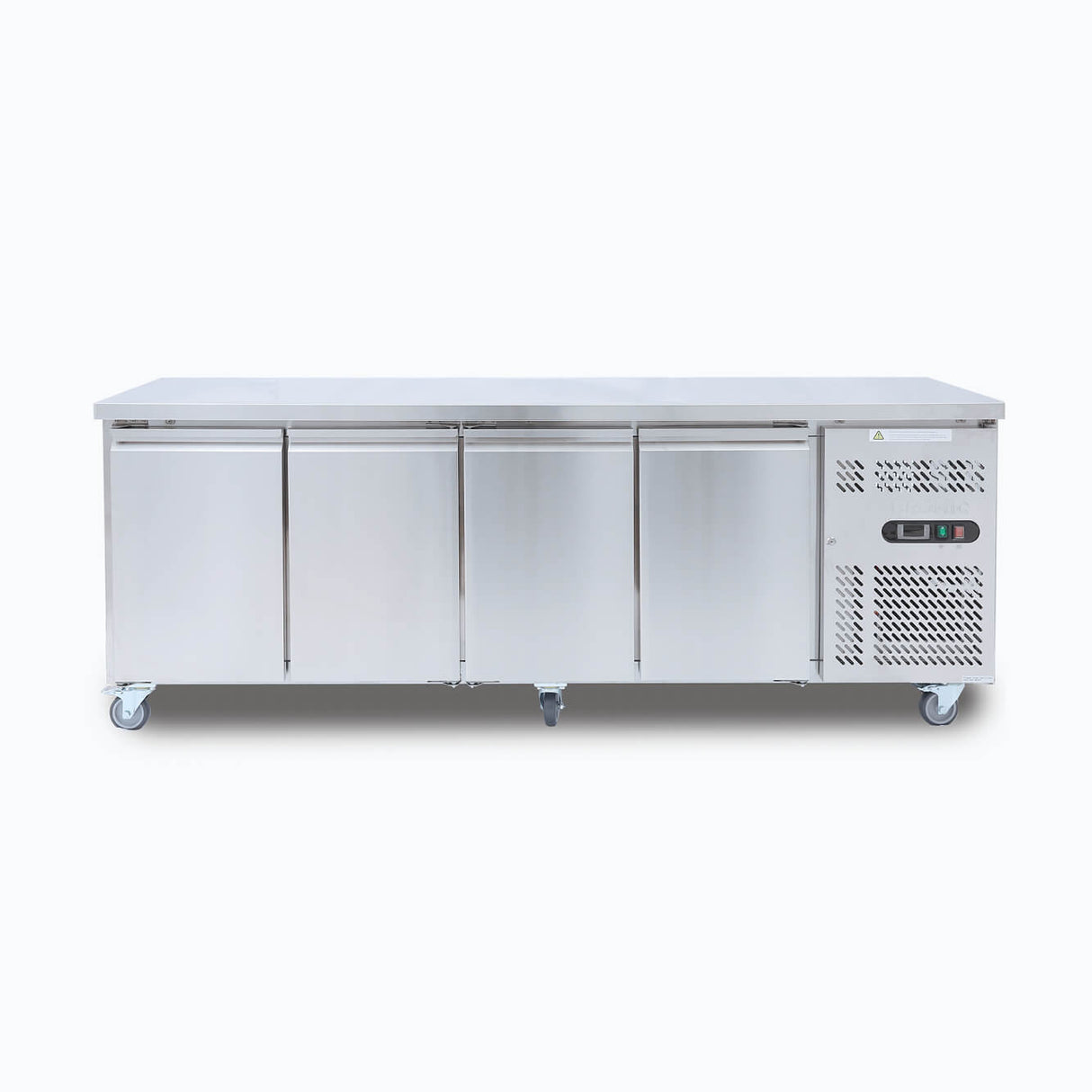 Bromic Under Bench Fridge - 553L - 4 Doors - Stainless Steel - Whisk Hospitality - UBC2230SD-NR