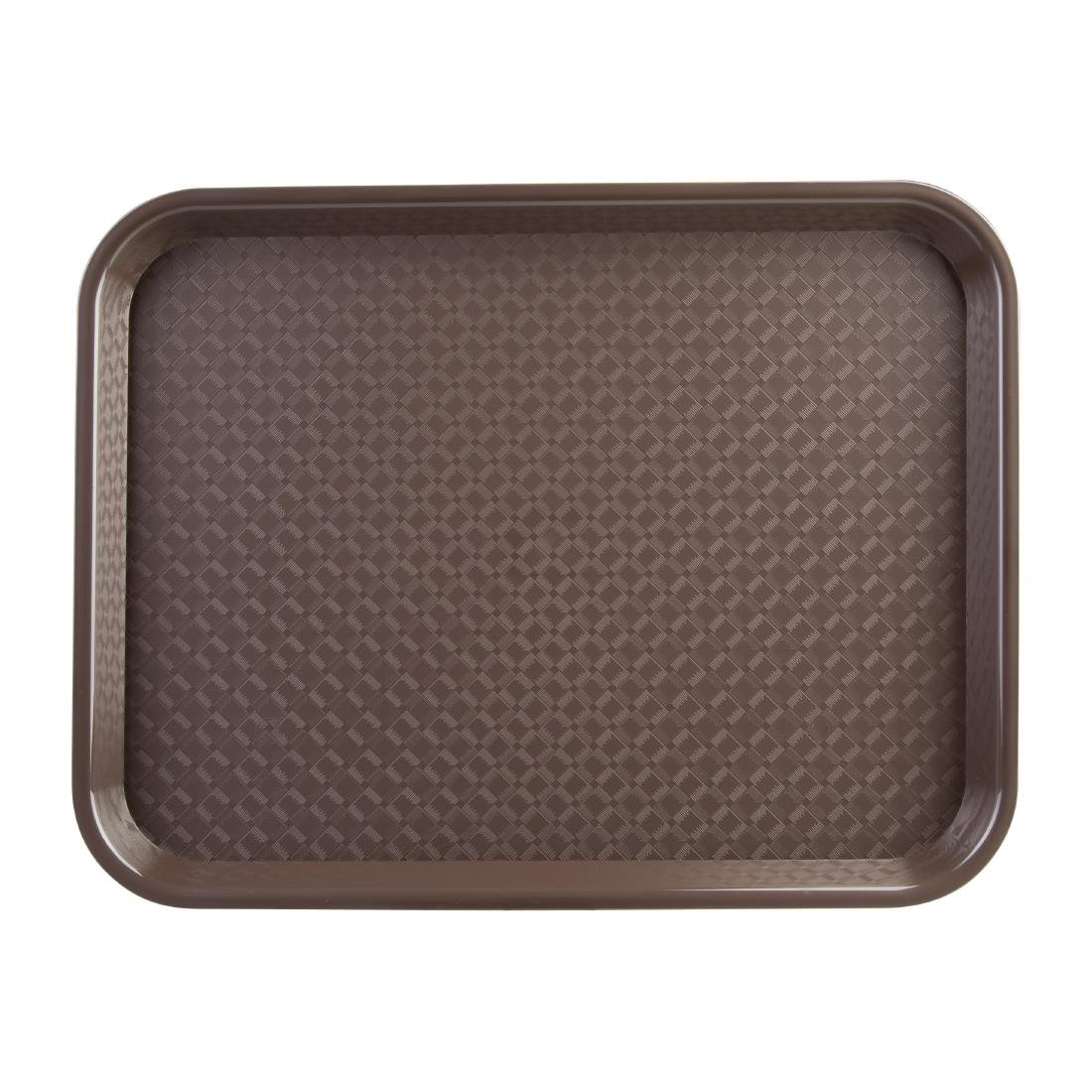 Olympia Kristallon Foodservice Tray Dark Brown - 305x415mm P503 - Whisk Hospitality - P503