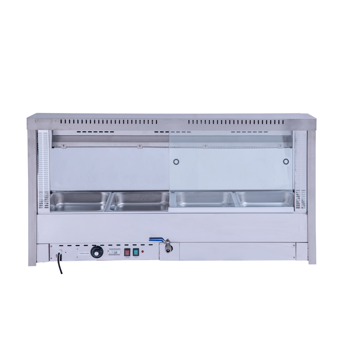 Bonvue Square Countertop Wet and Dry Bain Marie - BM14SC - Whisk Hospitality - BM14SC