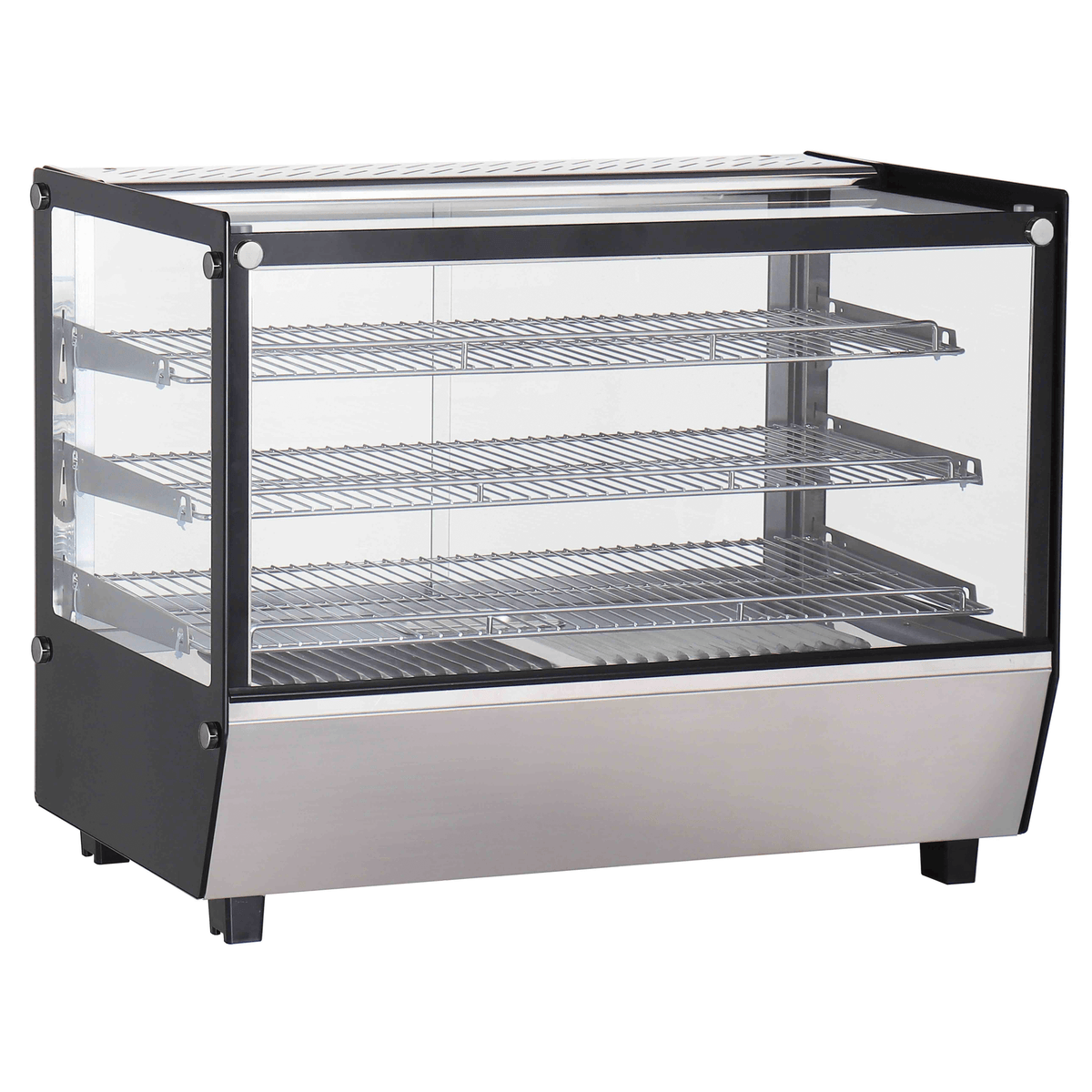 Verona 90H 160L Counter Top Heated Display - Stainless Steel - Whisk Hospitality - 90H-SS