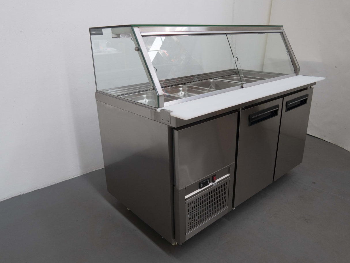 FED PG150FA - YG Sandwich Prep Fridge - Whisk Hospitality - 829222