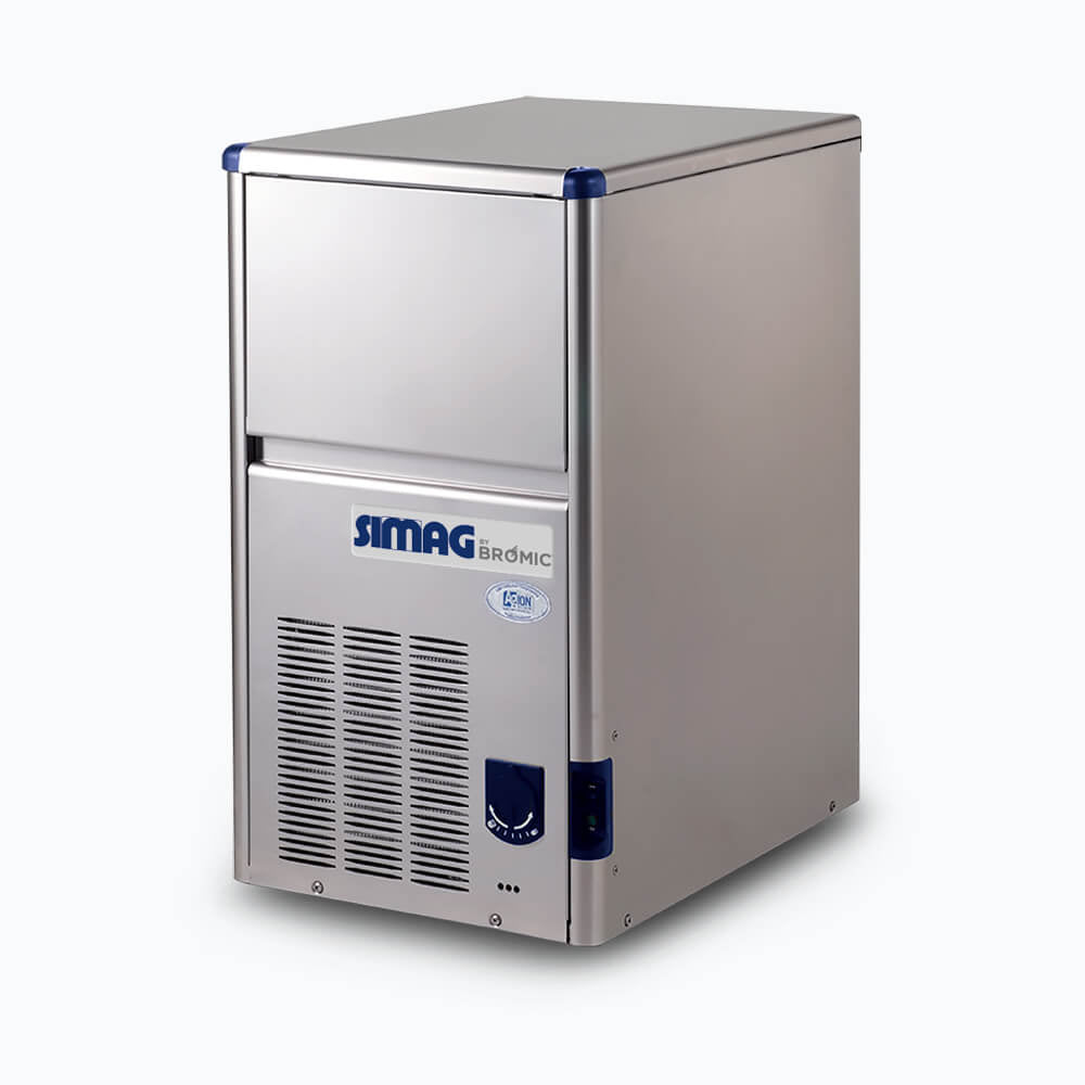 Bromic Self Contained Ice Machine - Hollow Cube - 24kg/24h - 6kg cap - Whisk Hospitality - IM0024HC-NR