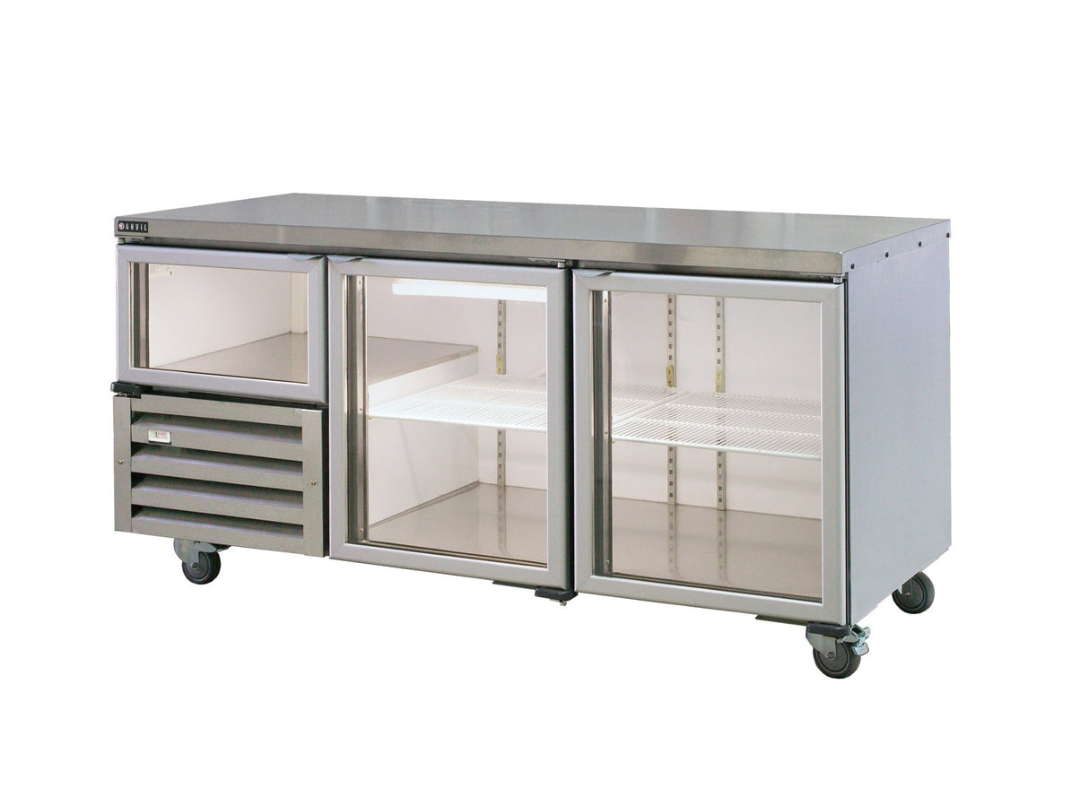 Anvil Glass Door Under Bar UBG1800(H) - Whisk Hospitality - UBG1800(H)