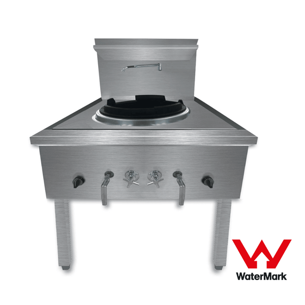 Gasmax Stainless Steel Waterless LPG Gas Single Wok - WW-1L - Whisk Hospitality - WW-1L