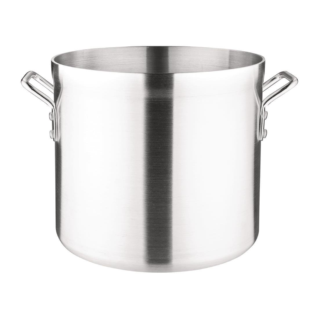 Vogue Stockpot Aluminium - 300mm 18 3/4Ltr S352 - Whisk Hospitality - S352