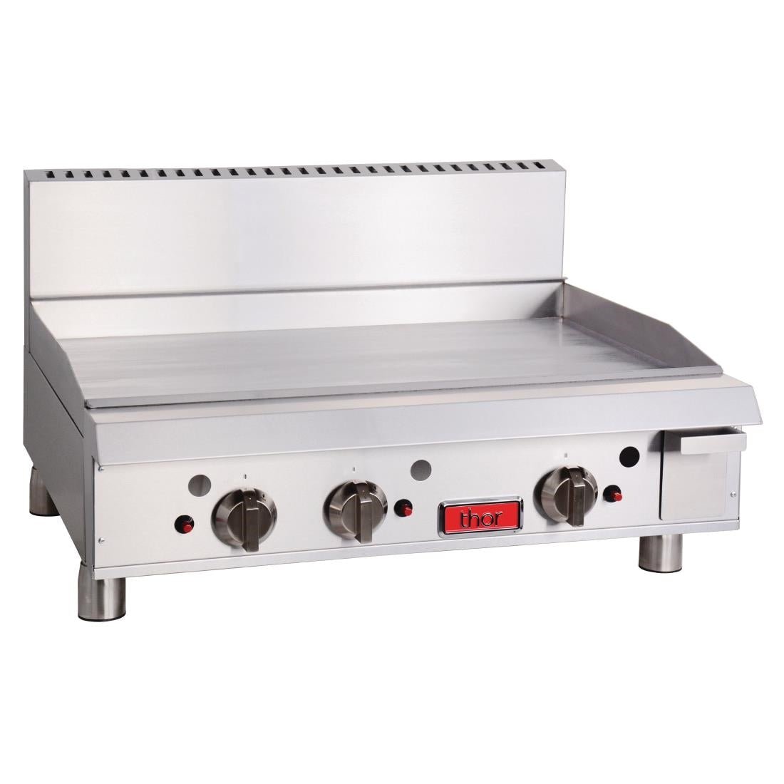 Thor Gas Griddle 36" - Manual Control with flame failure - NG TR - G36F NG GH106 - N - Whisk Hospitality - GH106-N