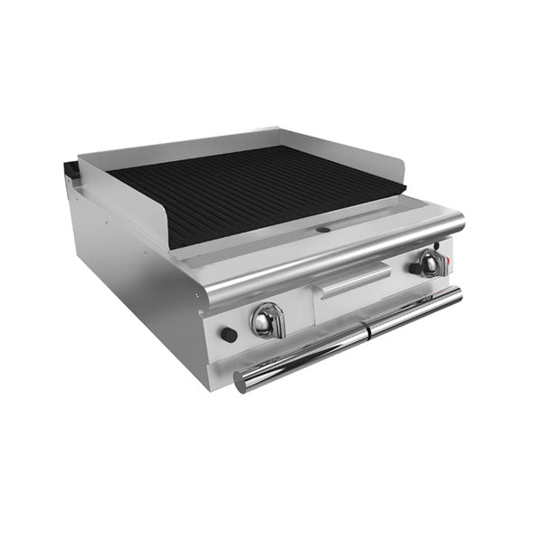 BARON 2 Burner Gas Lava Rock Chargrill Q70SGL/G803 - Whisk Hospitality - Q70SGL/G803