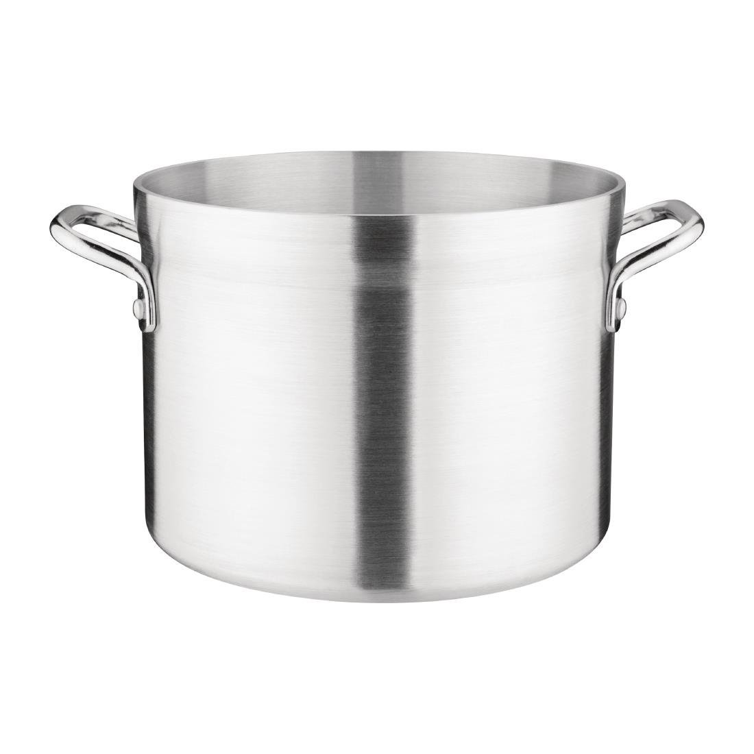 Vogue Deep Boiling Pot Aluminium - 235mm 7 1/2Ltr 255fl oz S348 - Whisk Hospitality - S348