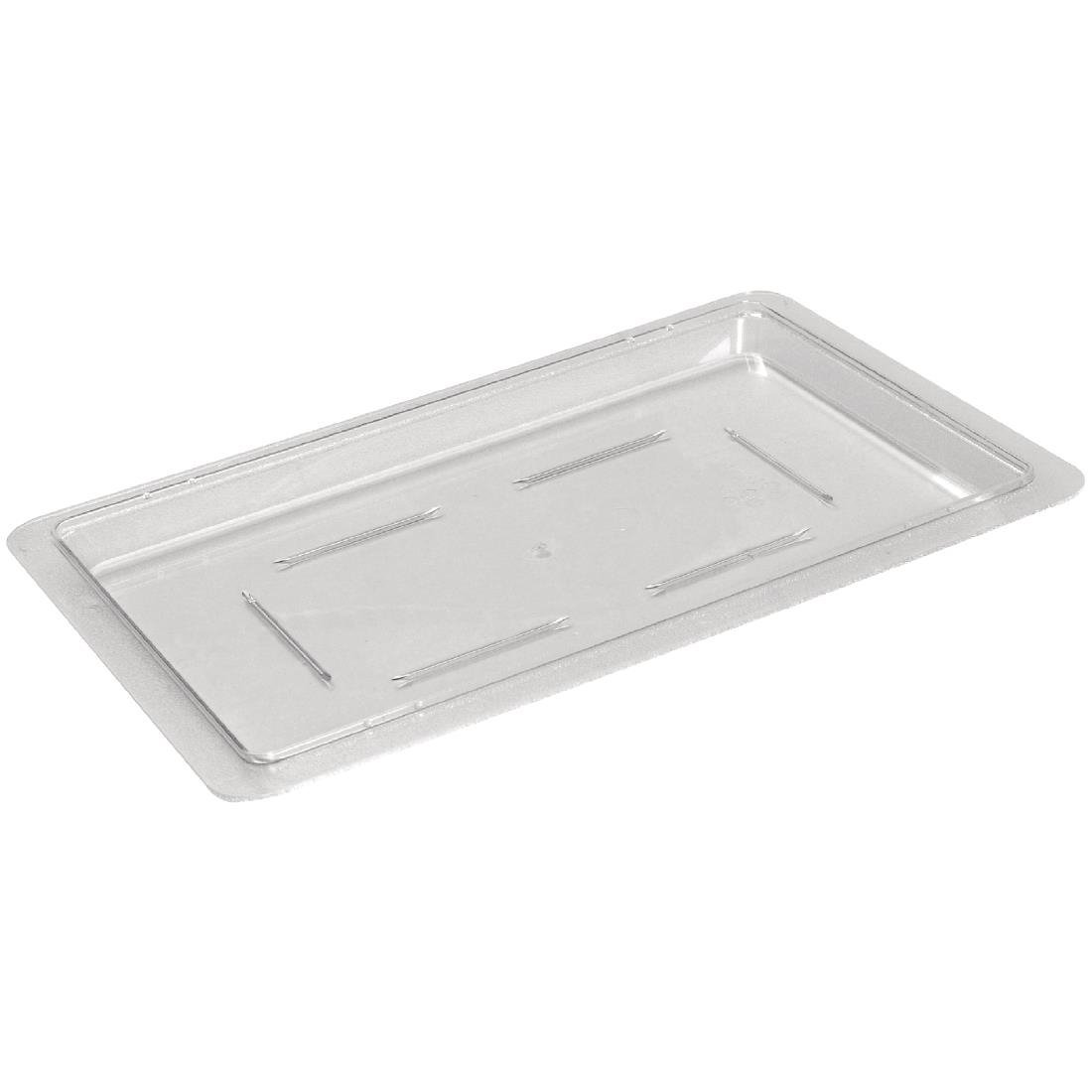 Vogue Polycarbonate Lid to fit 12Ltr/18Ltr Container CG988 - Whisk Hospitality - CG988