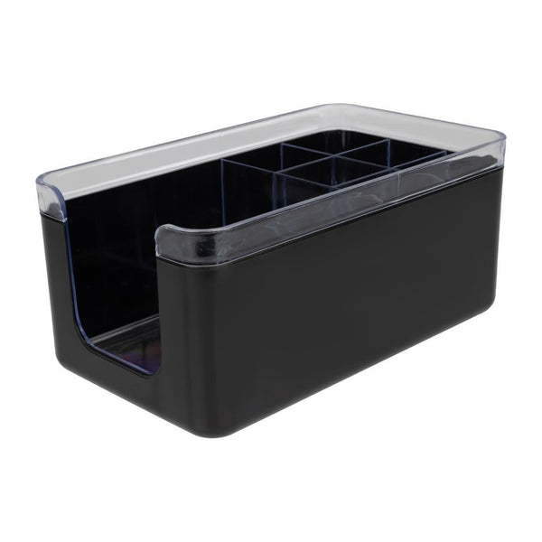 Olympia Kristallon Bar Caddy Black ABS HU097 - Whisk Hospitality - HU097