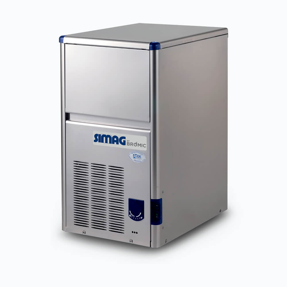 Bromic Self Contained Ice Machine - Hollow Cube - 18kg/24h - 4kg cap - Whisk Hospitality - IM0018HC-NR