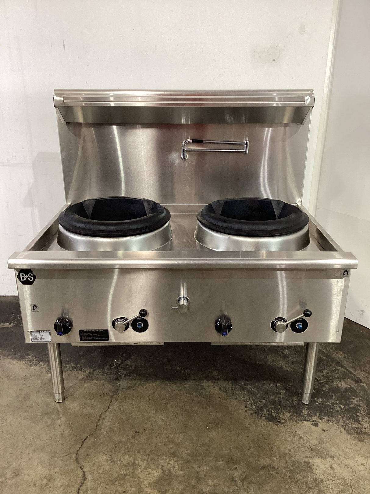 B&S UFWWD - 2 Wok Burner - Whisk Hospitality - 845185