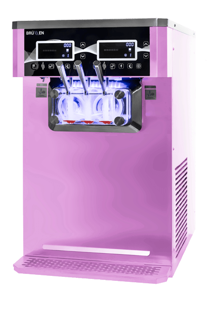 Brullen i26 PRO Twin System Soft Serve & Acai (Air Mix Pump / Pasteurised) - Whisk Hospitality - BRUi26TS-AMPP