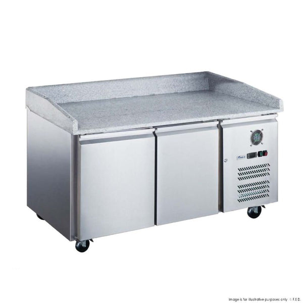 FED-X Two Door Standard Saladette On Castors - XPZ2600TN - Whisk Hospitality - XPZ2600TN