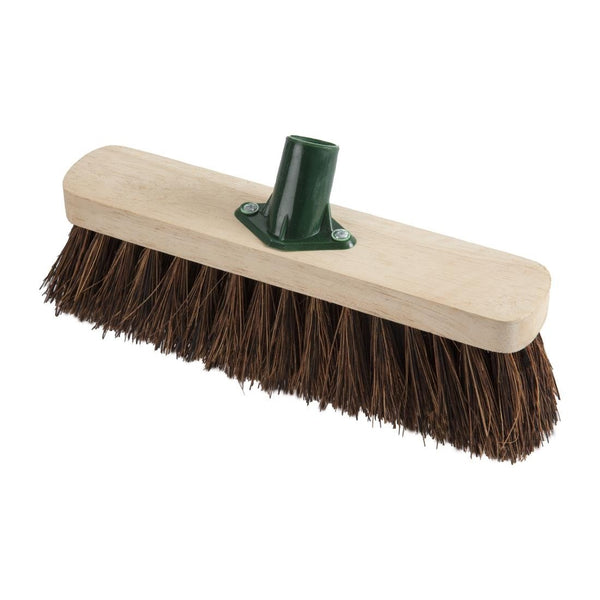 Jantex Stiff Bassine Wooden Broom Head - 12" CD798 - Whisk Hospitality - CD798