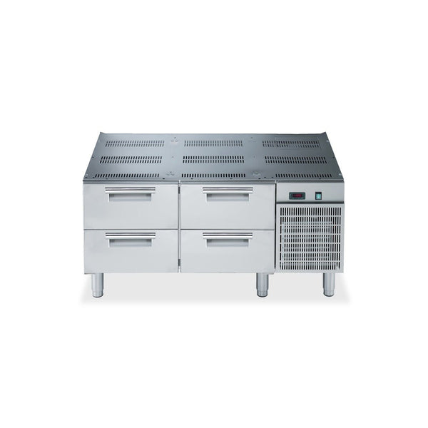 Electrolux 700XP Refrigerated Base with 4 Drawers 1200mm E7TTBECOMIN - Whisk Hospitality - E7TTBECOMIN