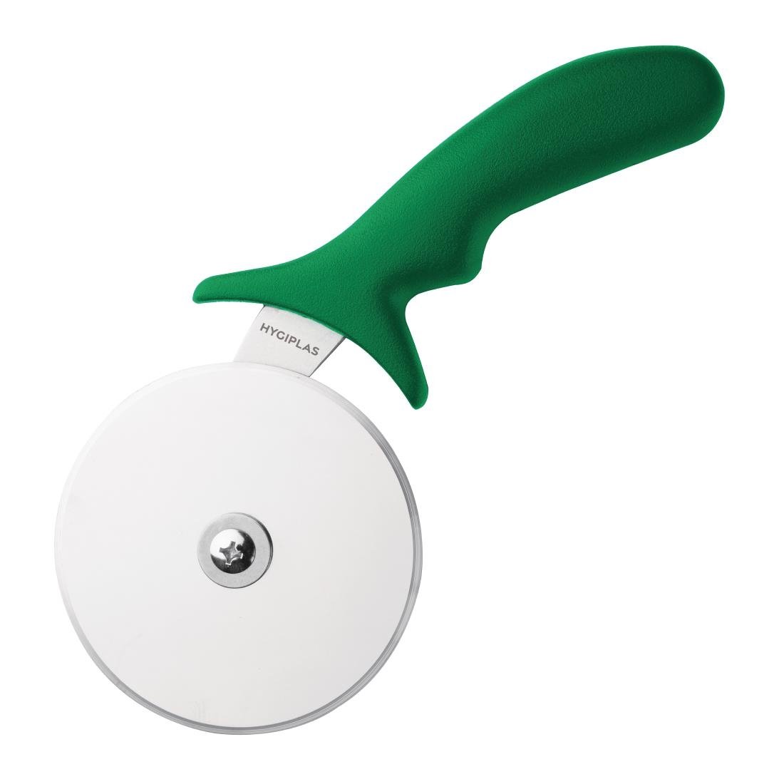 Hygiplas Pizza Wheel Green - 102mm 4" CC408 - Whisk Hospitality - CC408