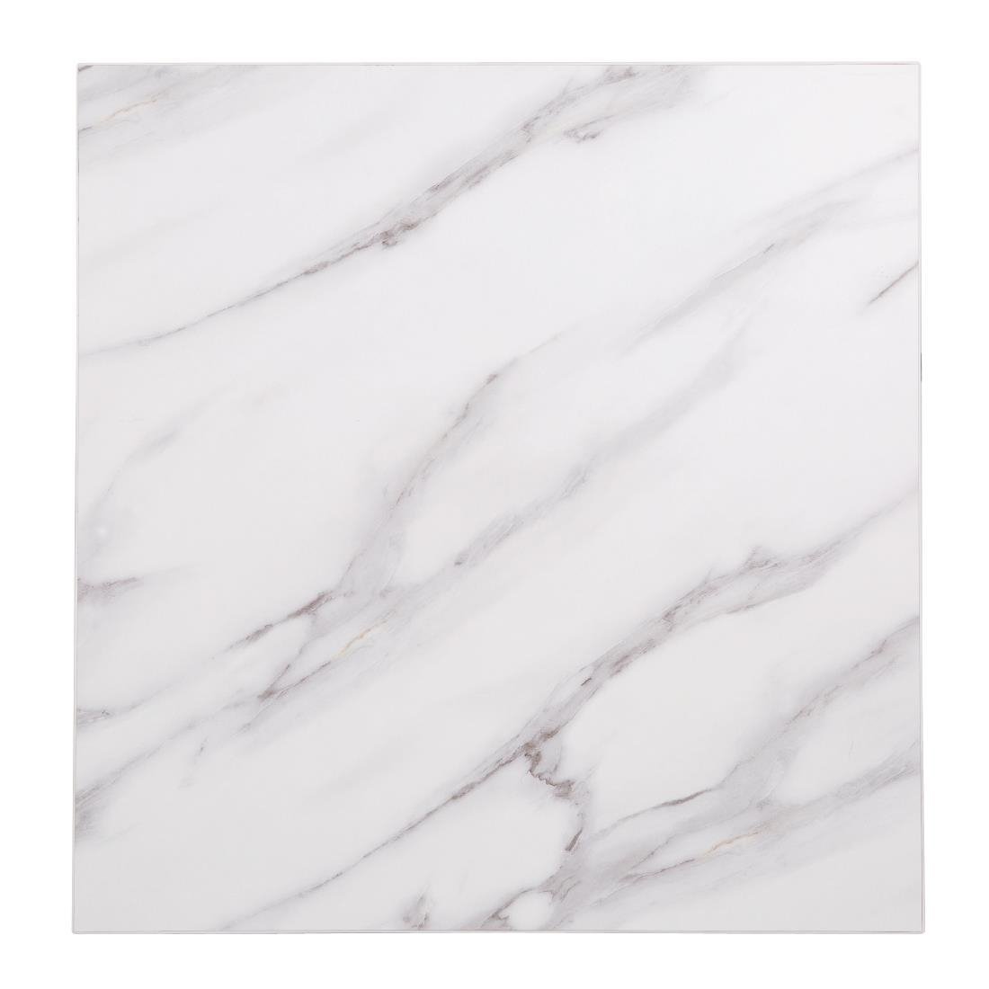 Bolero Table Top Square Marble Effect - 48x600mm DT444 - Whisk Hospitality - DT444