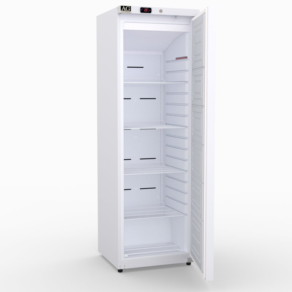 AG 400L Upright Single Door Ventilated Fridge R400V - Whisk Hospitality - R400V