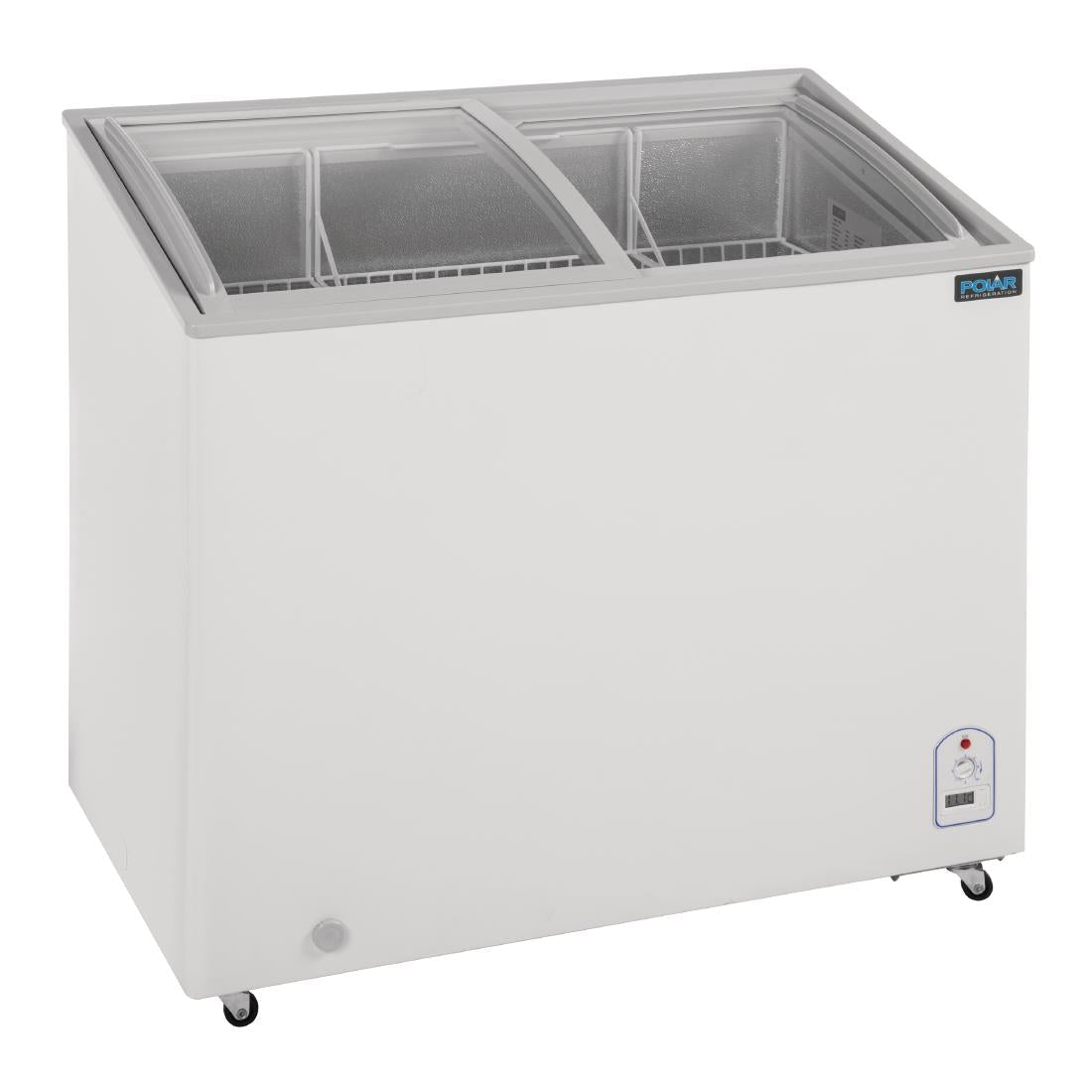 Polar G - Series Display Chest Freezer - 200Ltr GM498 - A - Whisk Hospitality - GM498-A