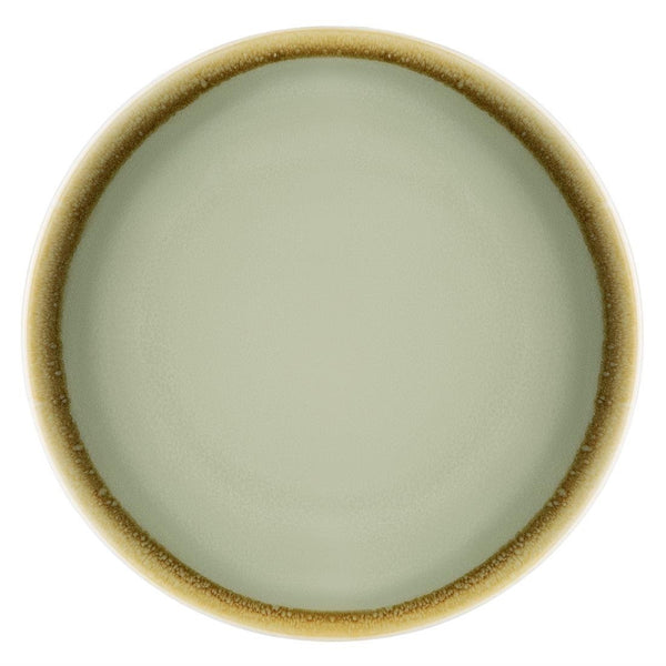 Olympia Kiln Moss Round Coupe Plate - 7" (Box 6) FA029 - Whisk Hospitality - FA029