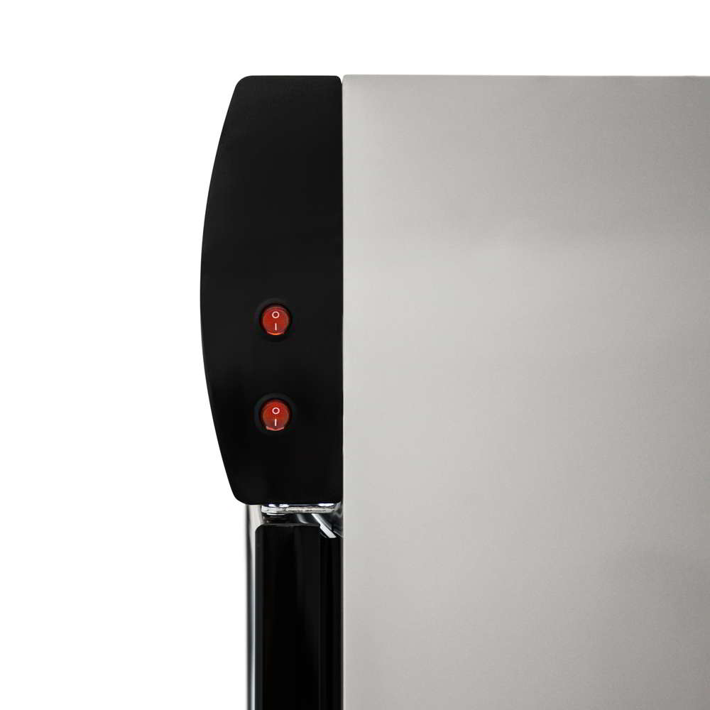 AG 800L Double Door Upright Display Fridge - Glass Door CU800TNG - Whisk Hospitality - CU800TNG