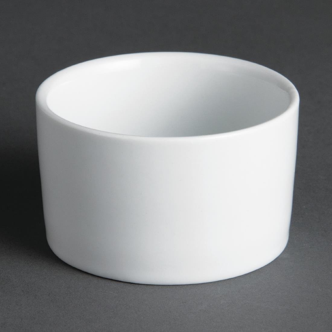 Olympia Whiteware Contemporary Ramekin - 7cm 2 3/4" (Box 12) U195 - Whisk Hospitality - U195