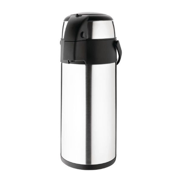 Pump Action Airpot St/St Double Wall - 5.0Ltr DL164 - Whisk Hospitality - DL164