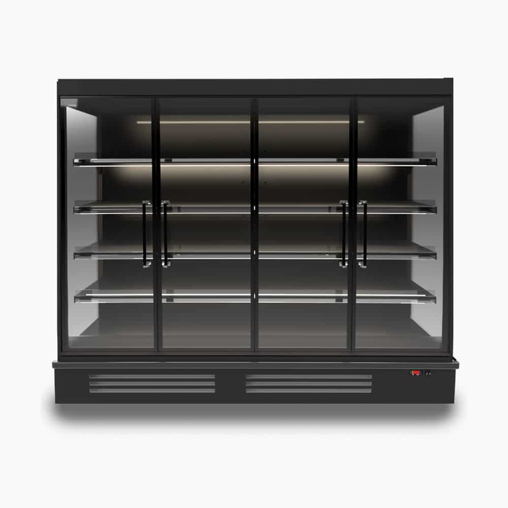 Bromic Full Height Multideck Fridge with Doors - 2500mm - Whisk Hospitality - FHM2500HD-NR