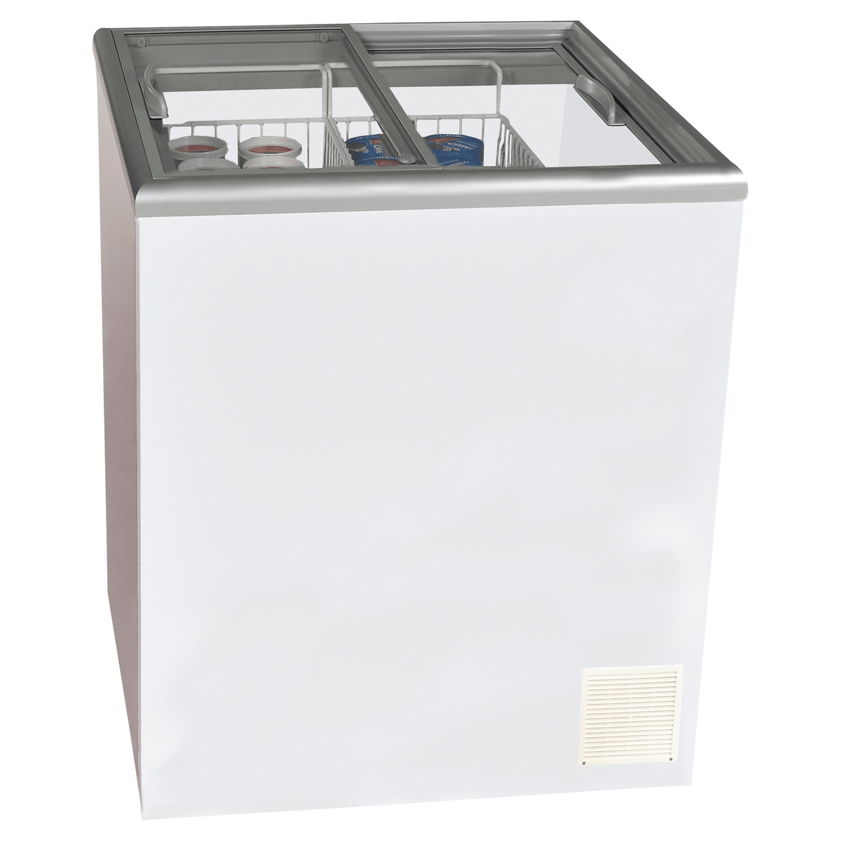 Nova 2 GSL 205L Flat Top Chest Freezer with Glass Sliding Lids - Whisk Hospitality - Nova-2-GSL