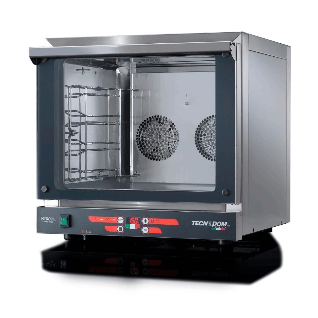 Tecnodom Nerone EKO Digital 435x350 Tray Convection Oven - TDE - 4CD/15 - Whisk Hospitality - TDE-4CD/15