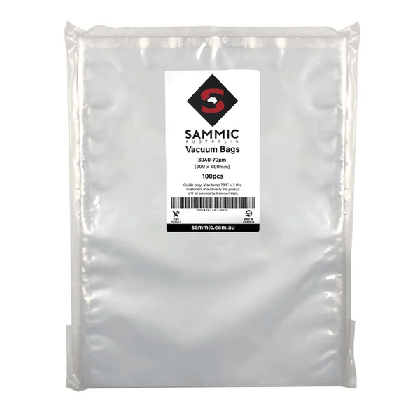 Sammic Australia PACK OF 100 BAGS, 300 x 400mm, 70ยตm 3040 - 70ยตm - Whisk Hospitality - 3040-70ยตm