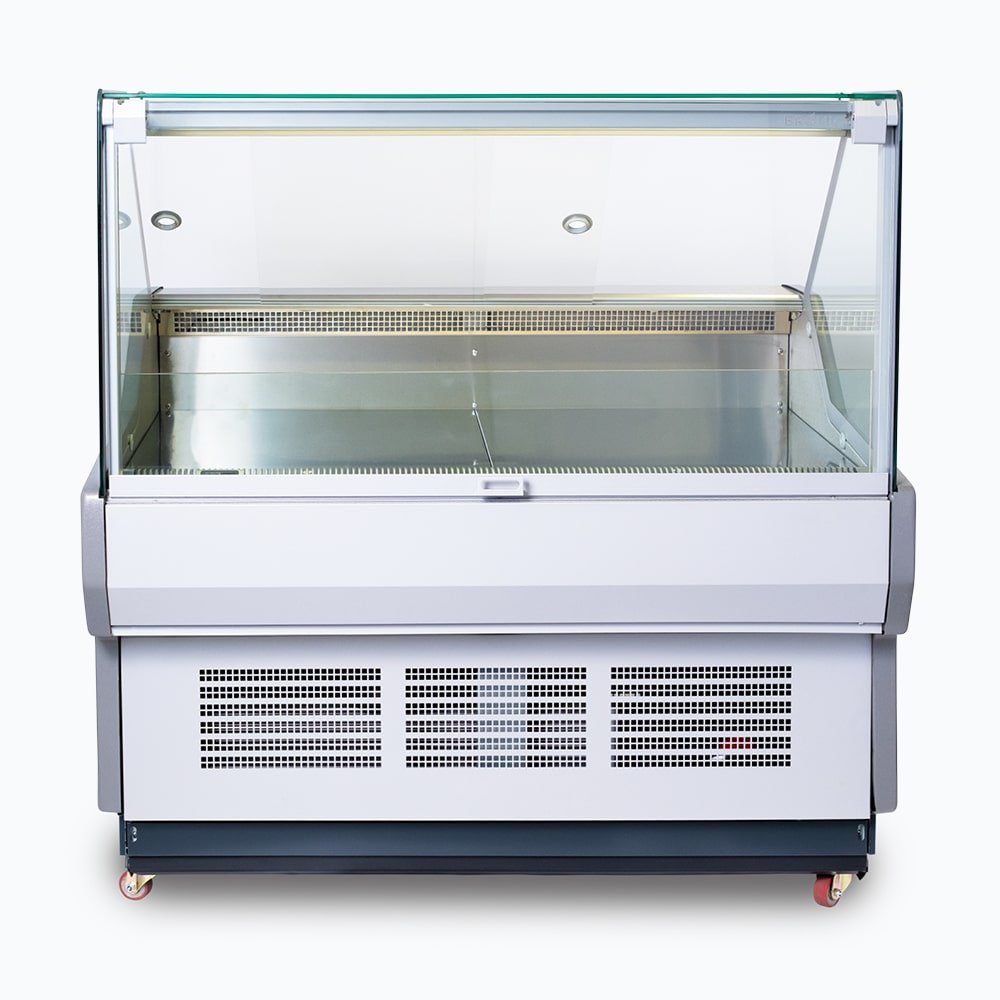 Bromic Square Glass Deli Display - 1330mm - Whisk Hospitality - DD1250SG-NR