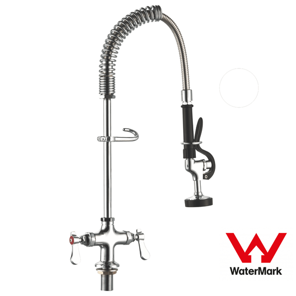 Sunmixer Mini Pre Rinse Unit with 180mm Riser and 560mm Hose T98001MN - 1 - Whisk Hospitality - T98001MN-1