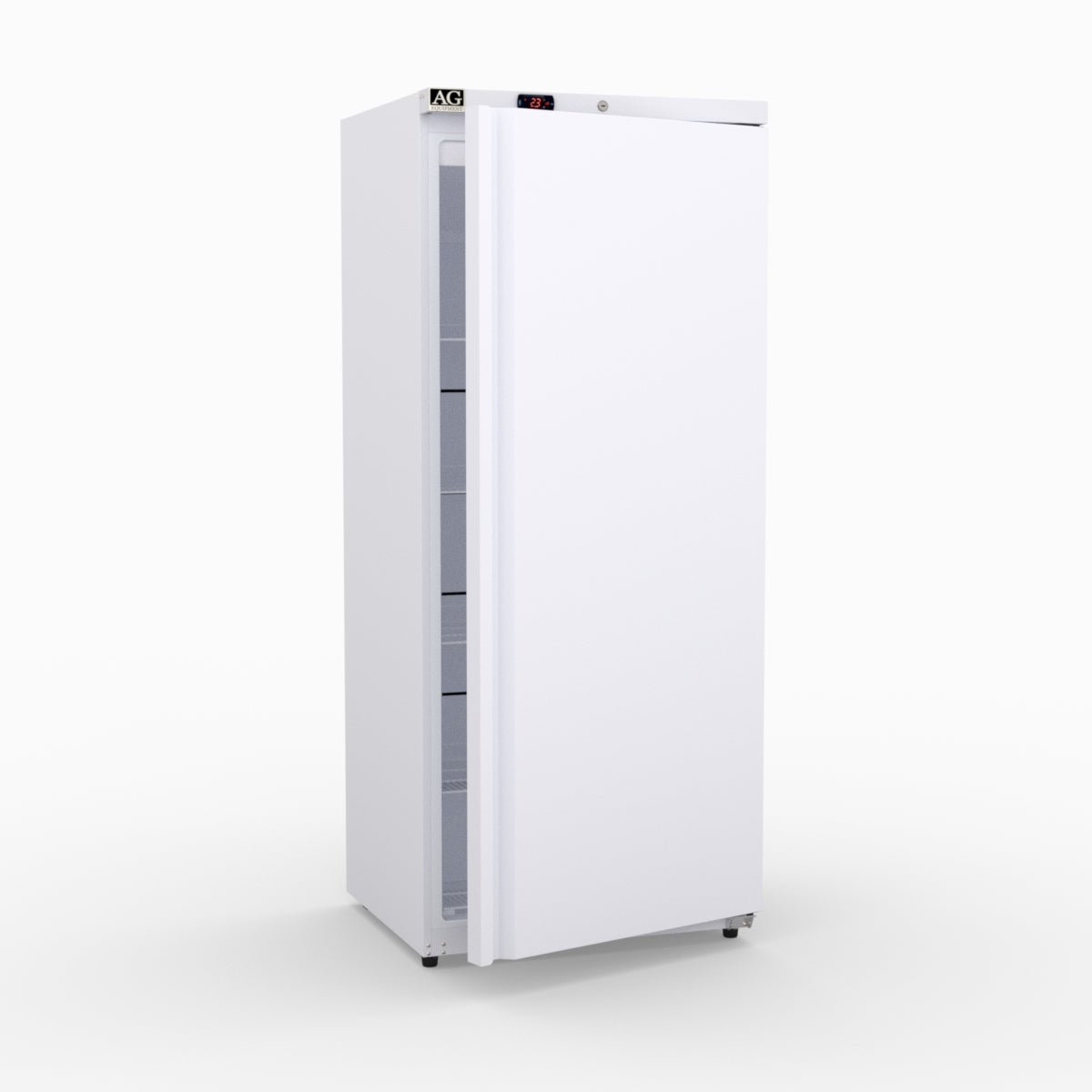 AG 600L Upright Single Door Ventilated Fridge R600V - Whisk Hospitality - R600V