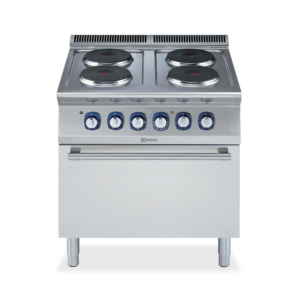 Electrolux 700XP 4 Hob Electric Cook Top on Electric Oven 800mm E7ECEH4RE0 - Whisk Hospitality - E7ECEH4RE0