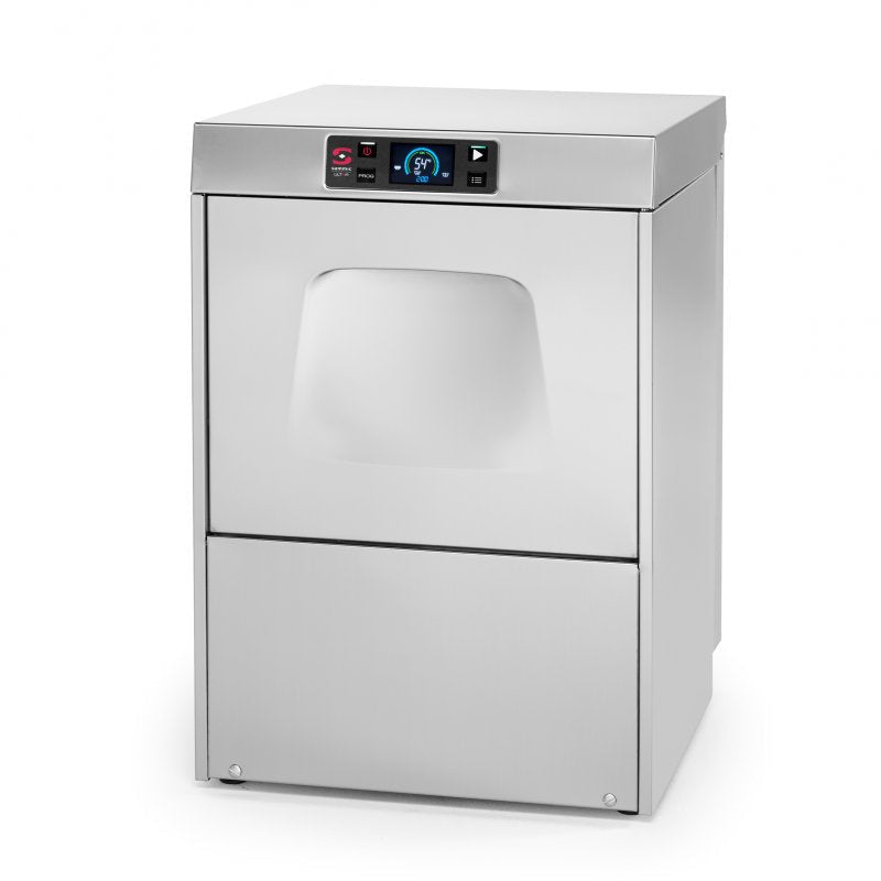 Sammic GLASSWASHER with drain pump and detergent/rinse aid dosing equipment UX - 40SB DD - Whisk Hospitality - UX-40SB DD