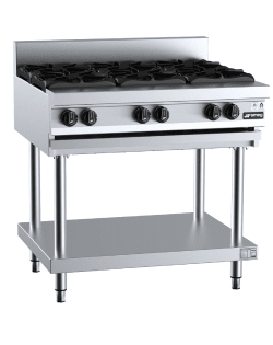 Smeg SPBT6 6 Burner Boiling Top - Whisk Hospitality - 3PA-8767-SPBT6