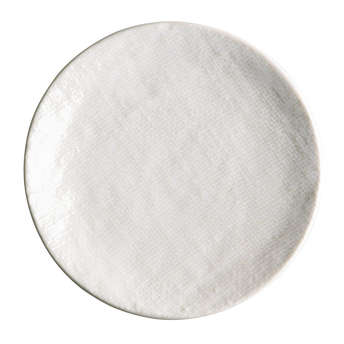 Olympia Denim White Coupe Plate - 230mm (Box 6) FU226 - Whisk Hospitality - FU226