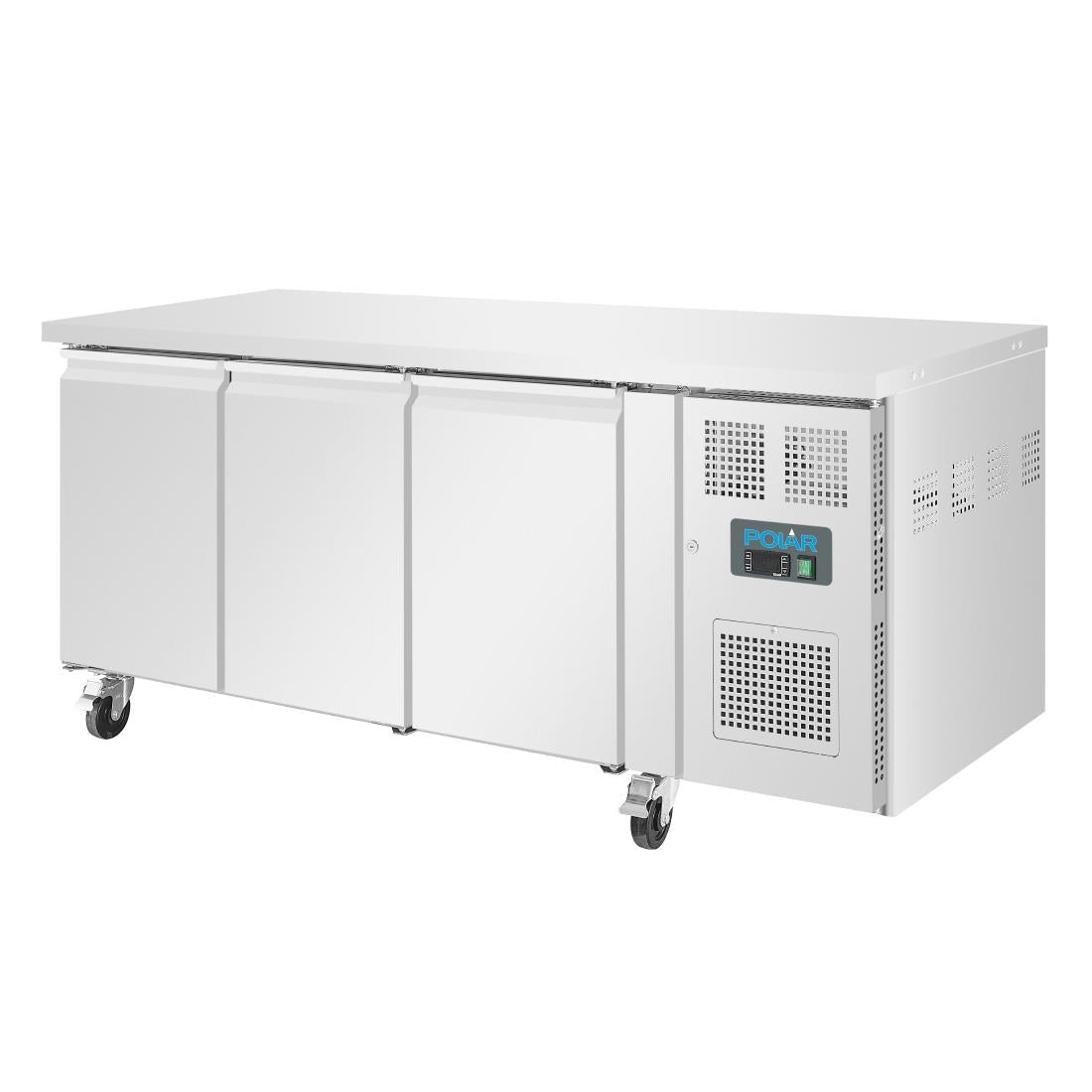 Polar U - Series Triple Door Counter Freezer 417Ltr G600 - A - Whisk Hospitality - G600-A
