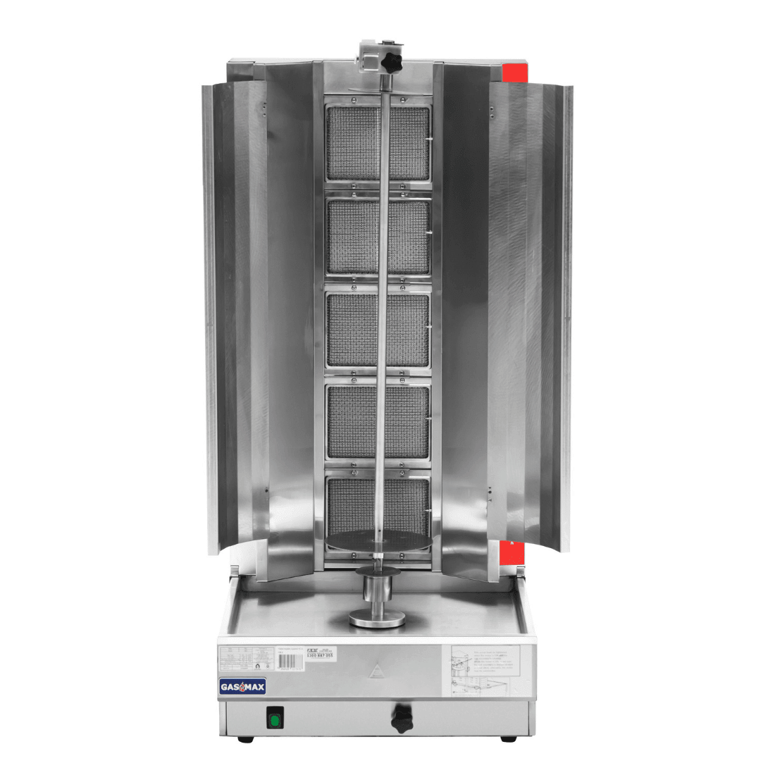 GasMax Semi - automatic 5 Burner NG Kebab Machine KB - 5 - Whisk Hospitality - KB-5