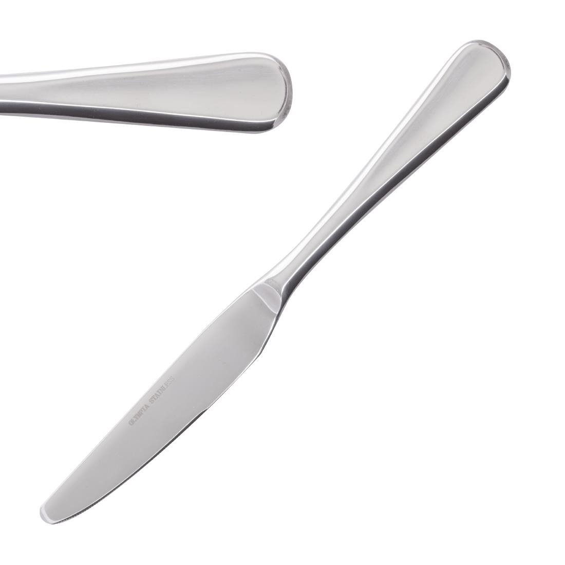 Olympia Roma Table Knife (Box 12) CB626 - Whisk Hospitality - CB626