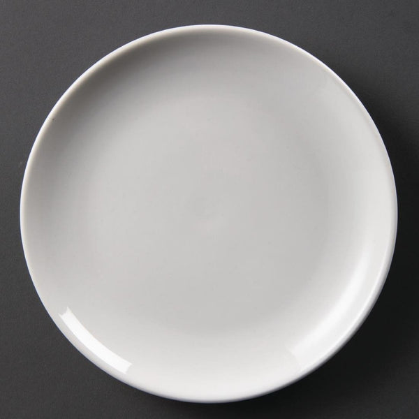 Olympia Whiteware Coupe Plate - 20cm 8" (Box 12) U077 - Whisk Hospitality - U077