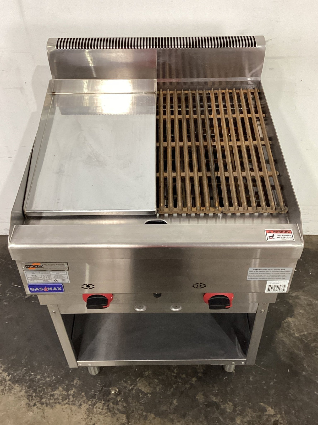 Gasmax JUS - TRGH60 Griddle + Stand - Whisk Hospitality - 907932