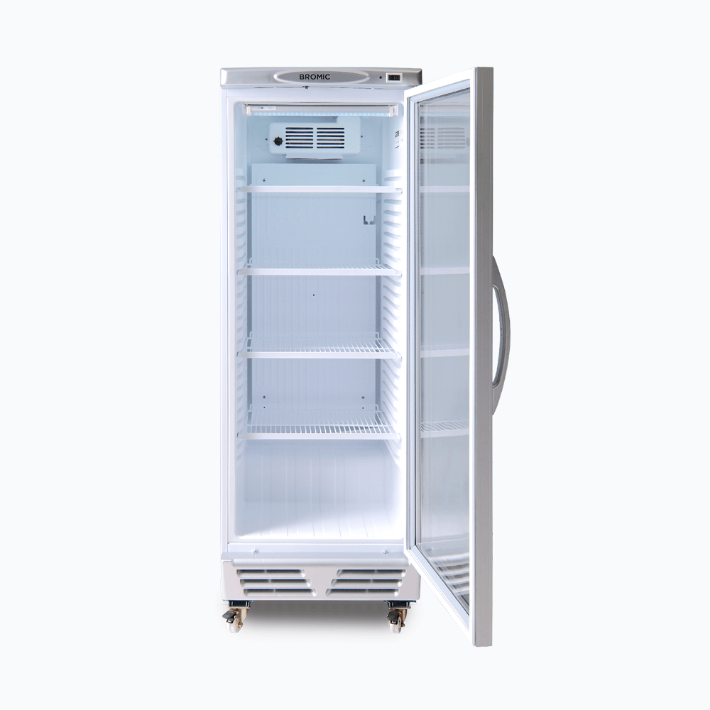 Bromic Upright Display Fridge - 290L - 1 Door - Flat Glass - Whisk Hospitality - GM0300-NR