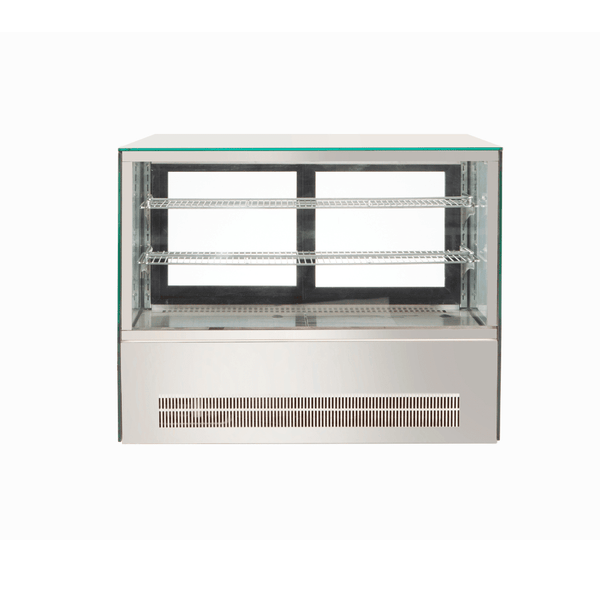 Bonvue Counter top square glass cold food display - GN - 900RT - Whisk Hospitality - GN-900RT