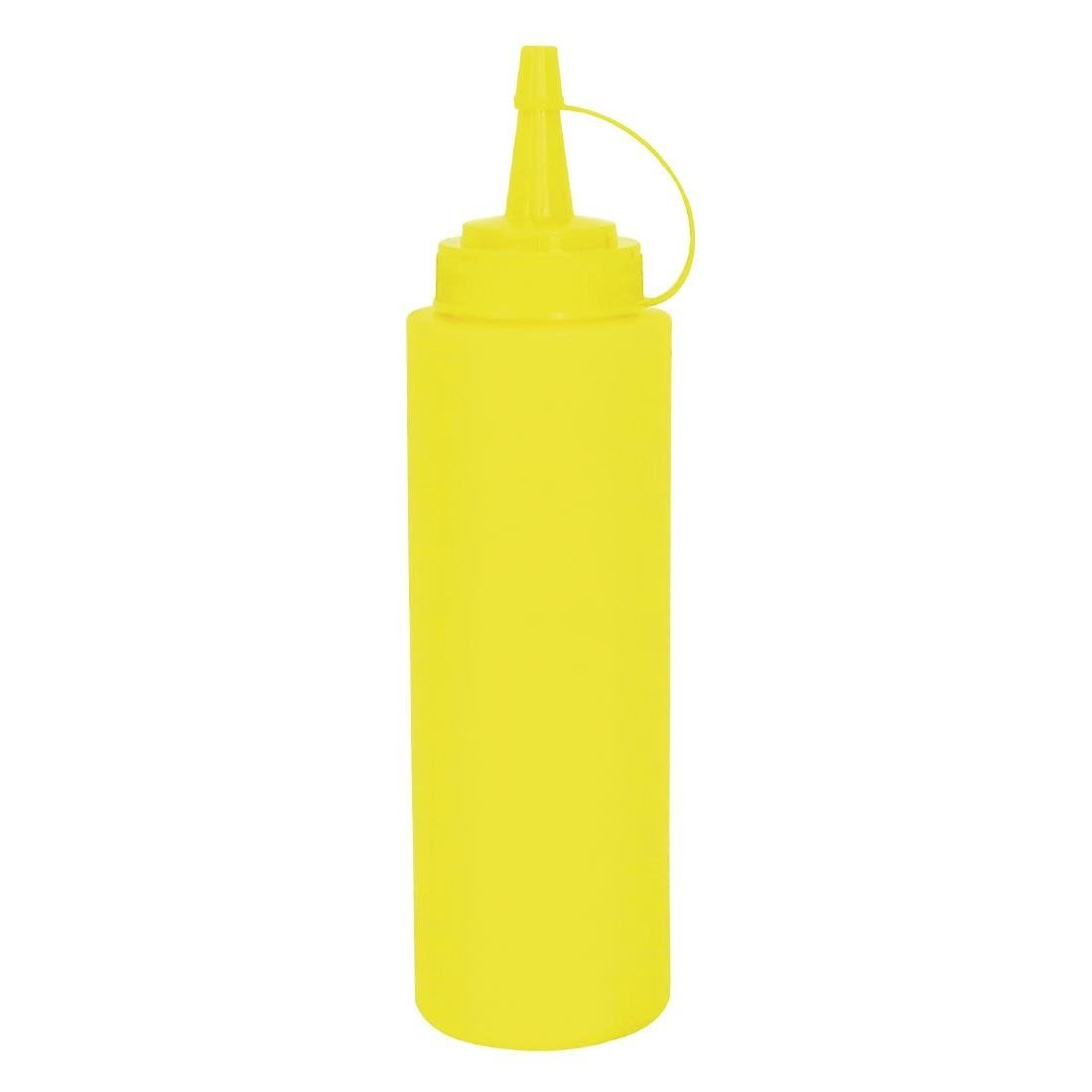 Vogue Squeeze Sauce Bottle Yellow - 994ml 35fl oz W834 - Whisk Hospitality - W834