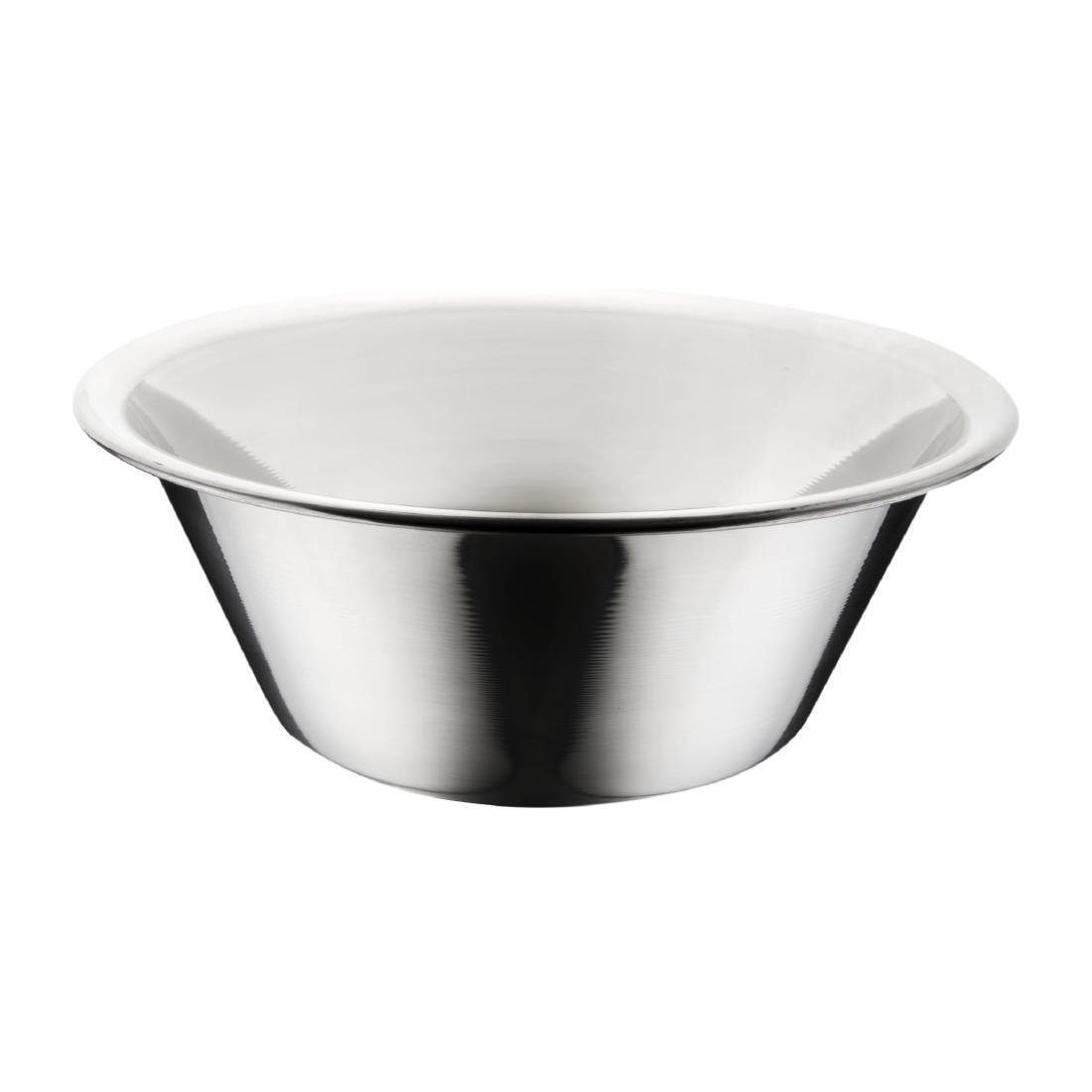 Vogue General Purpose Bowl St/St - 8Ltr 355mm 14" K538 - Whisk Hospitality - K538
